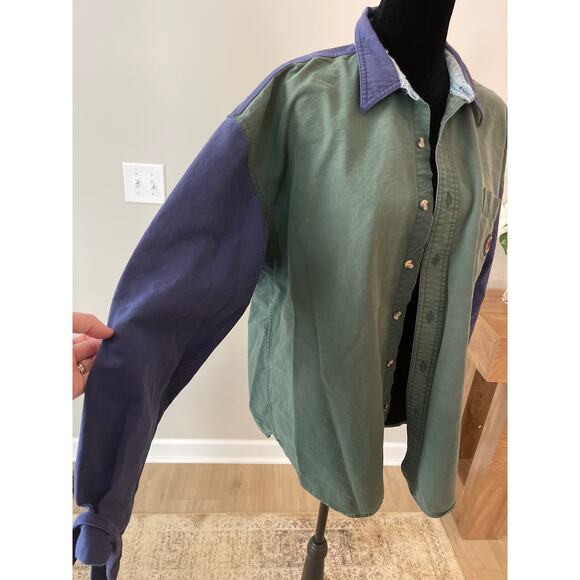 Vintage 90’s color block guess button up - Picture 6 of 8